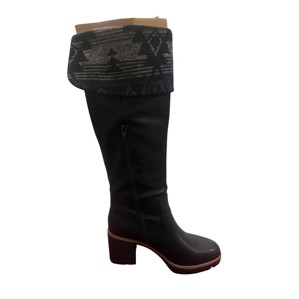 SOUL Naturalizer My Fave Tall Black Over The Knee Boots 8.5 M